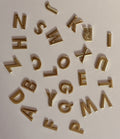 Letters Metal Stickers ￼