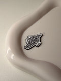 Syria Map Metal Sticker