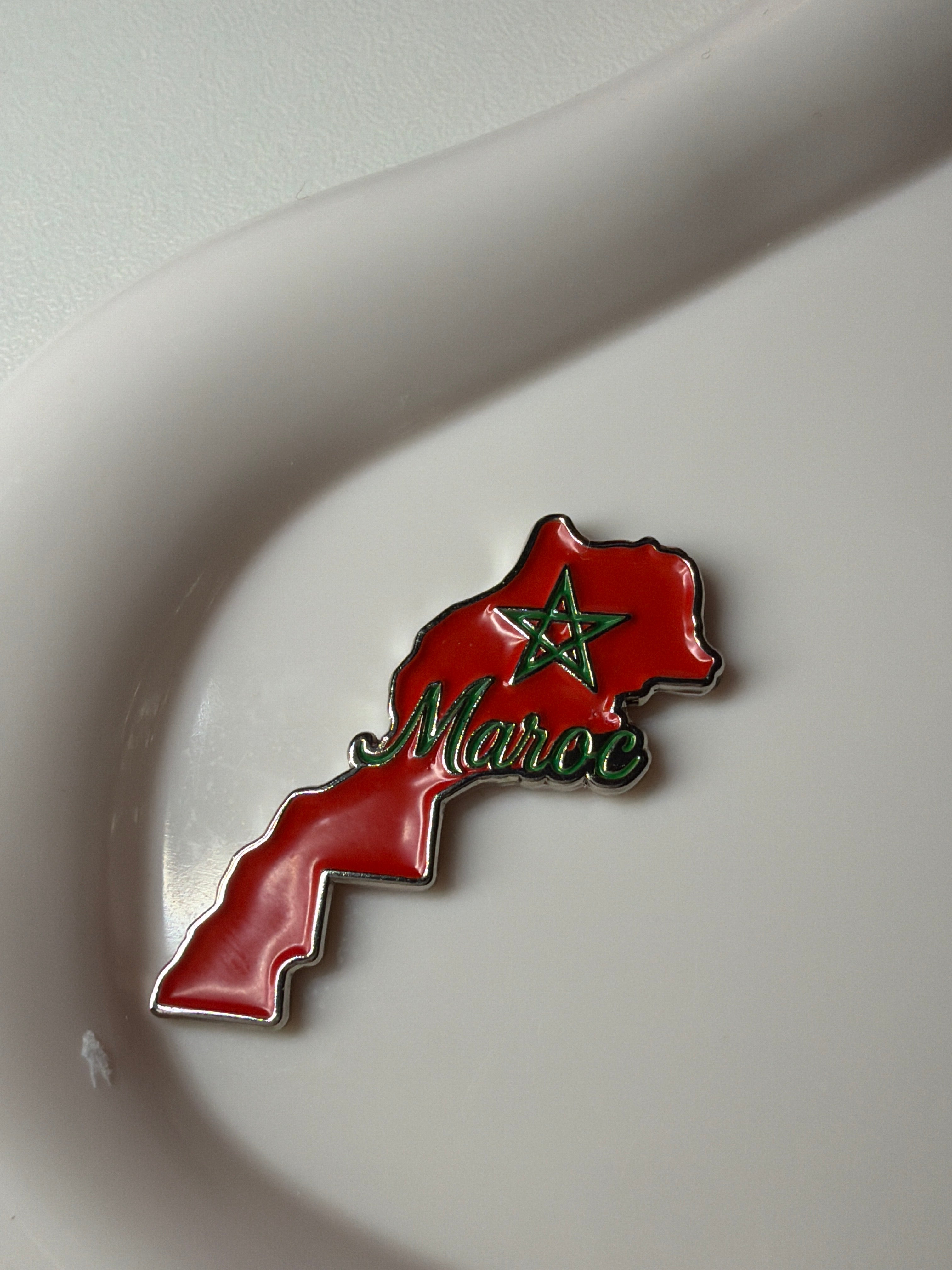 Morocco metal sticker