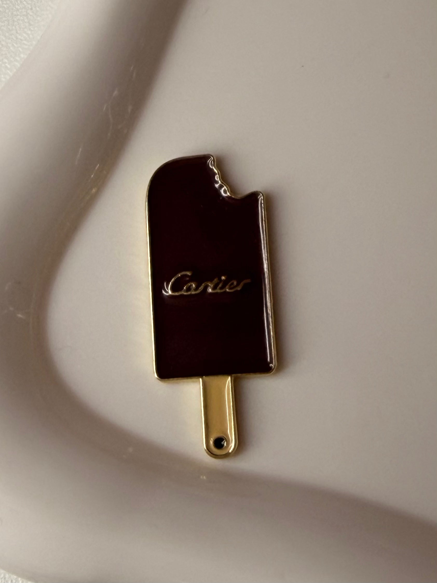 Cartier Ice Cream Metal Sticker