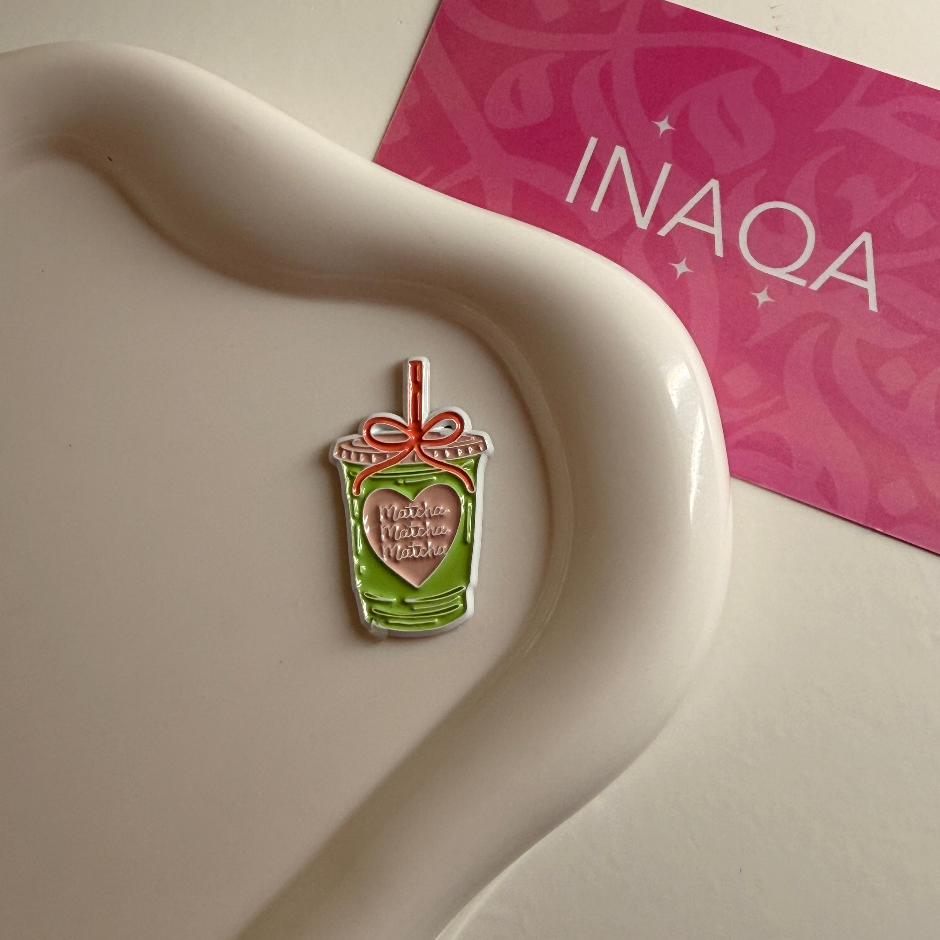 Matcha 🎀🍵 Metal sticker