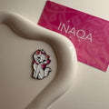 Marie White Kitten🎀Metal sticker