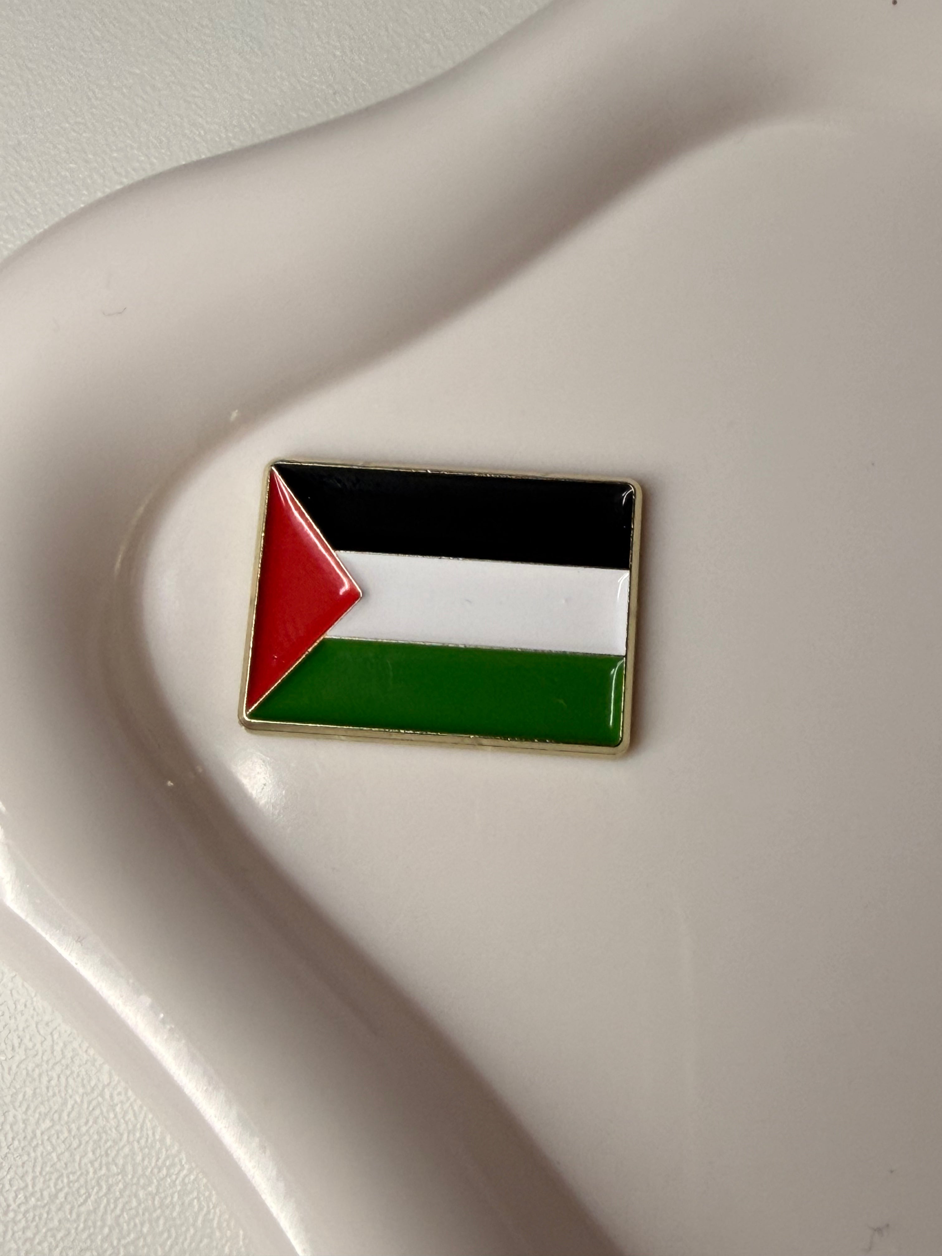Palestine flag Metal Sticker