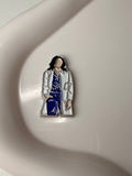 Female doctor Metal Sticker