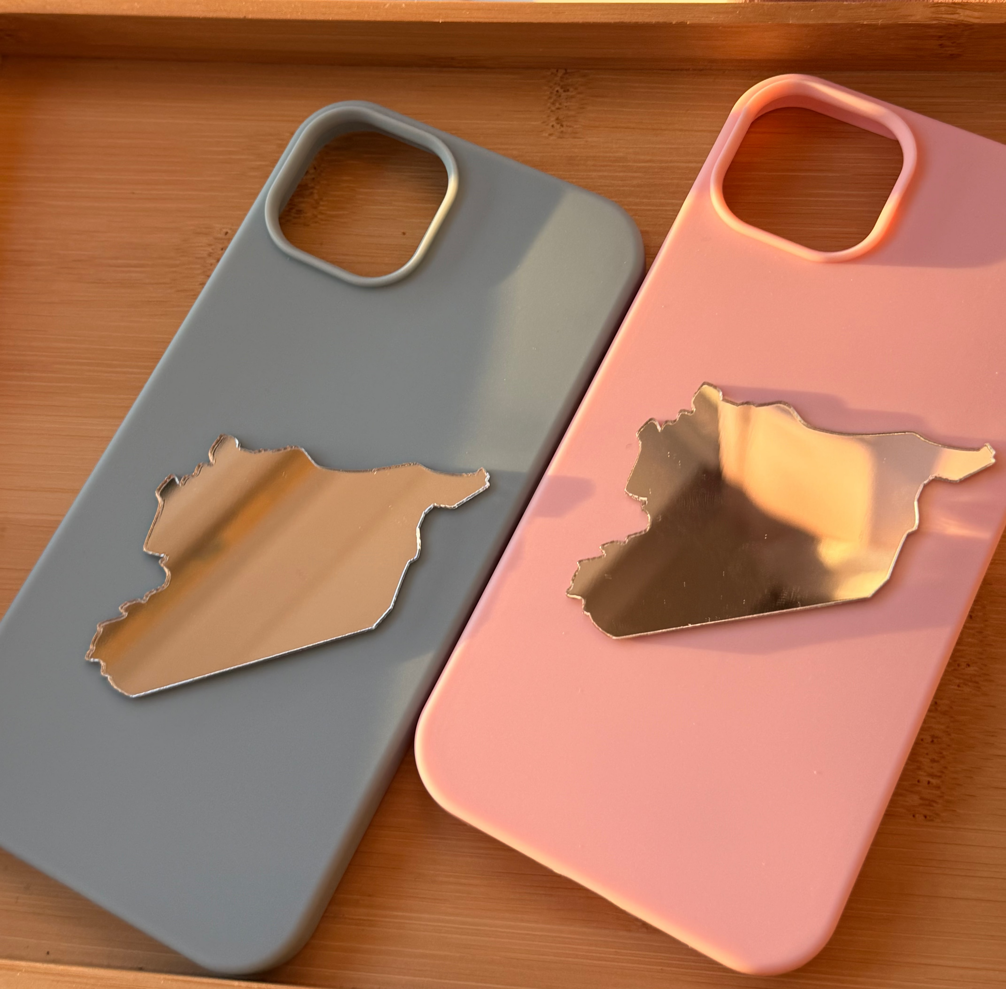 Syria map phone mirror sticker 🪞