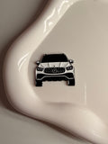 Mercedes white car