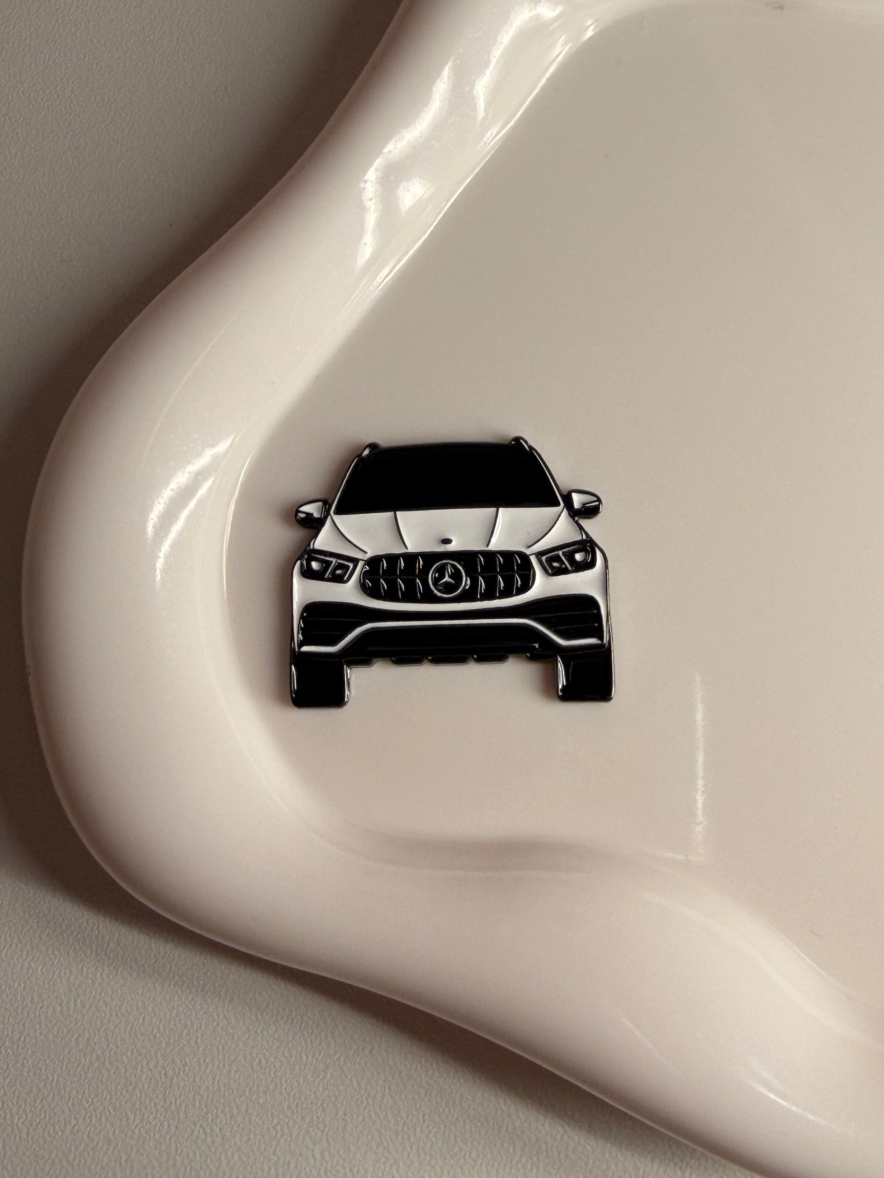 Mercedes white car