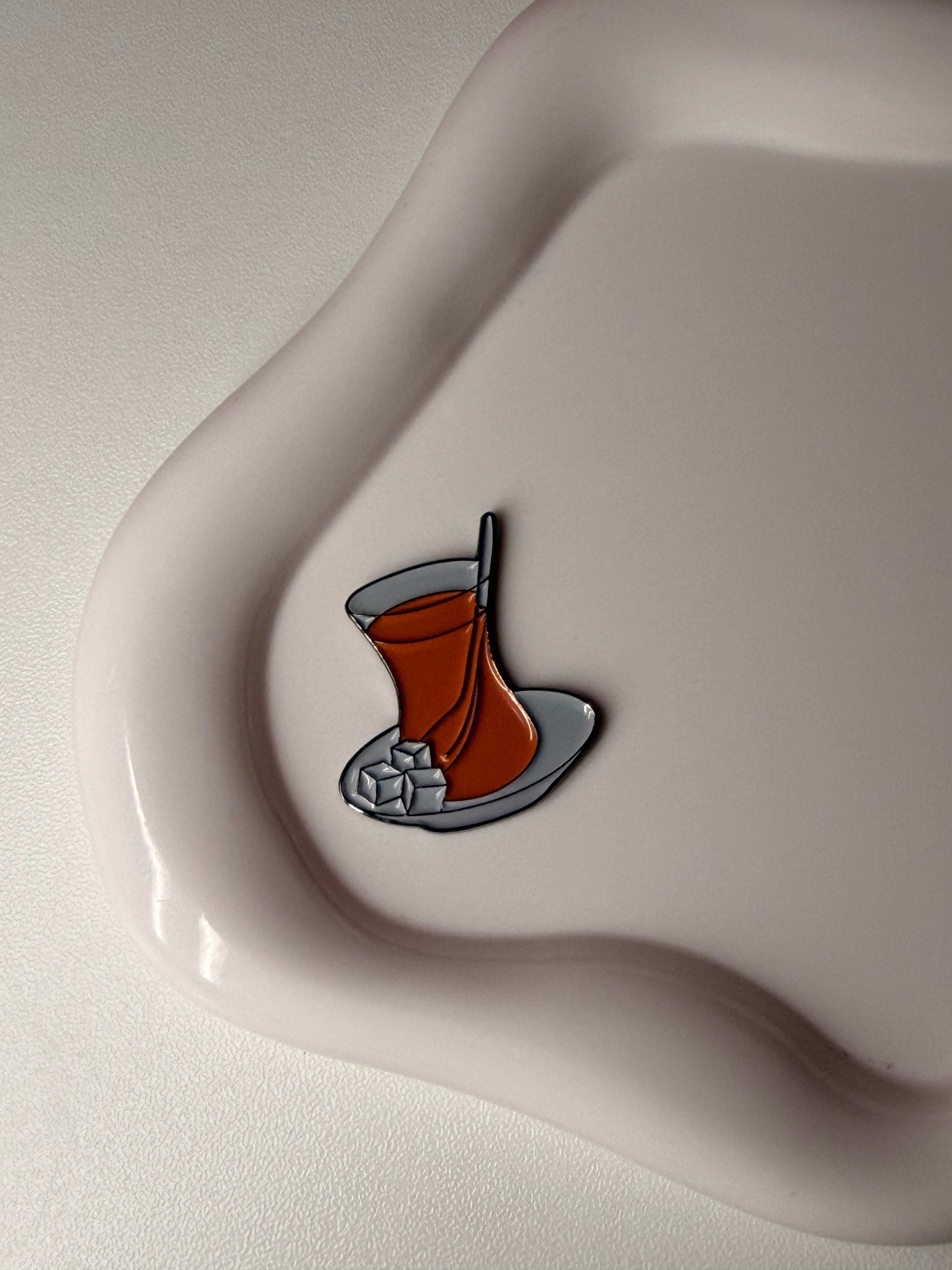 Turkish Tea Metal Sticker