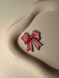 Pink Bow 🎀 Metal Sticker