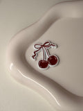 Cherry Bow 🍒 Metal Sticker